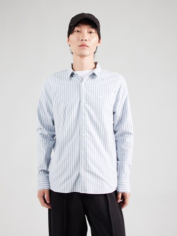 HOLLISTER Regular fit Overhemd 'JUL2' in Blauw: voorkant