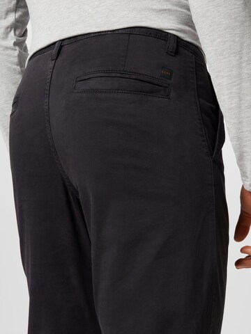 Coupe slim Pantalon chino 'Shyne' BOSS Orange en noir