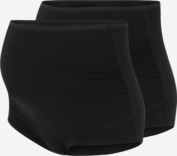 Culotte Lindex Maternity en noir : devant