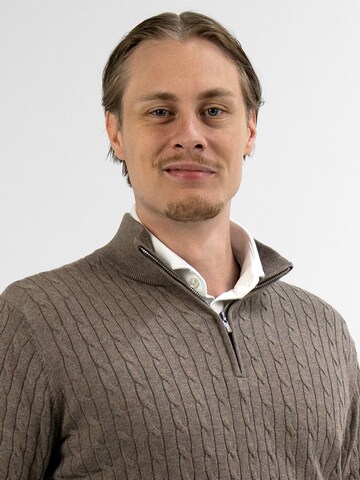 Vercate Sweter 'No. 31' w kolorze szary