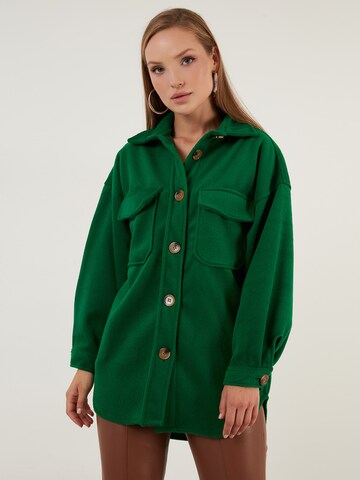 LELA Between-Season Jacket in Green