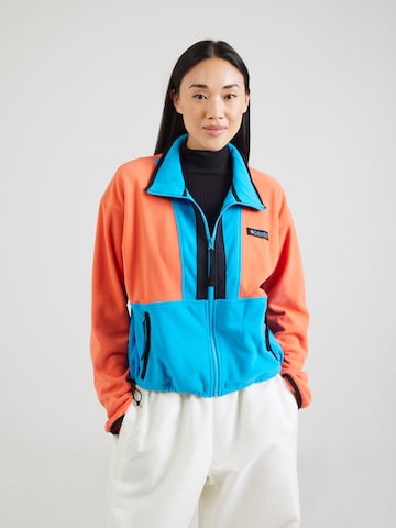 Veste en polaire fonctionnelle 'Backbowl II' COLUMBIA en orange : devant