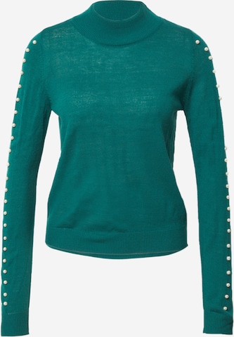 Pull-over 'SMILLA' PIECES en vert : devant