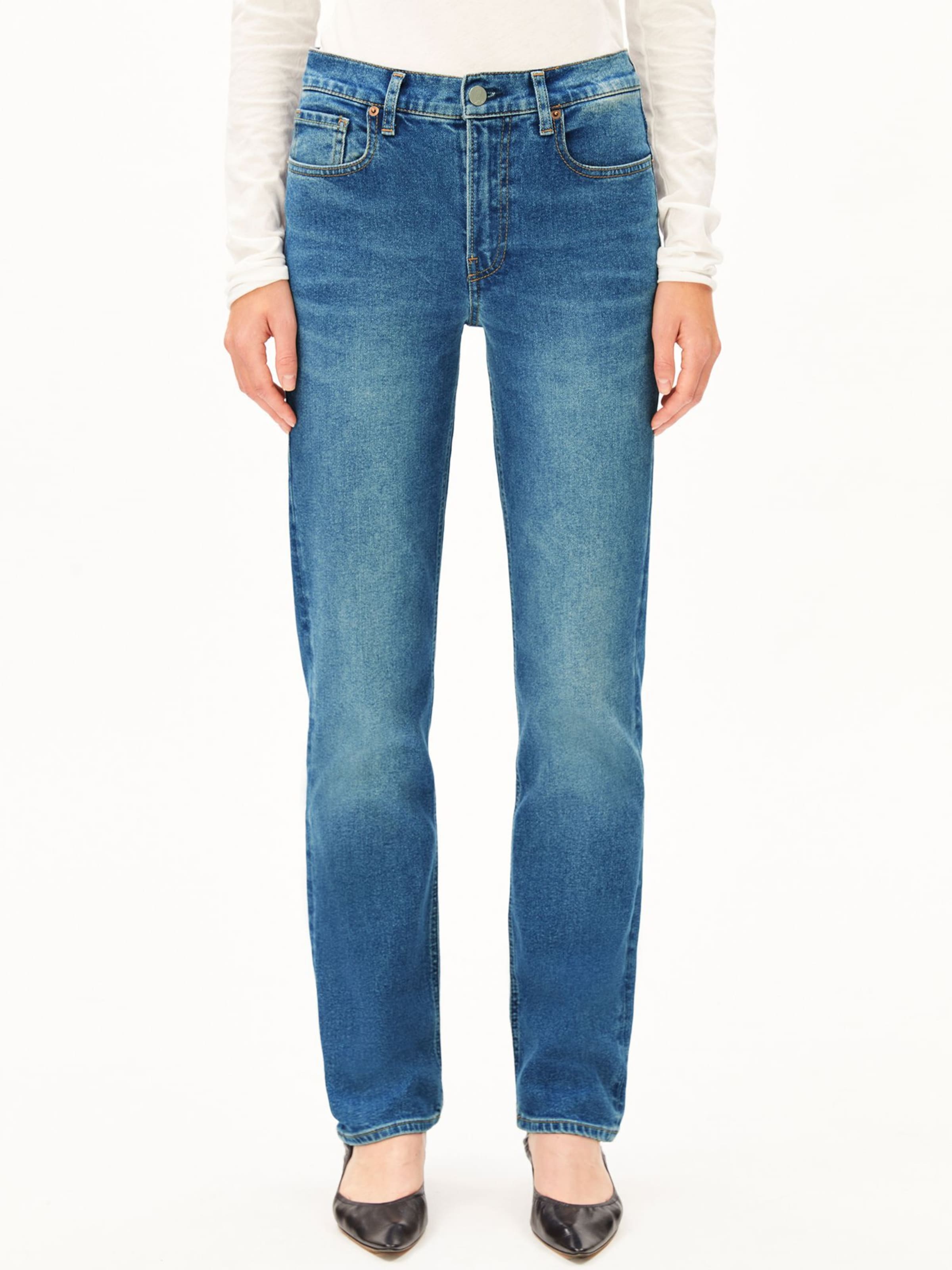 ARMEDANGELS Slimfit Jeans in Blauw: voorkant