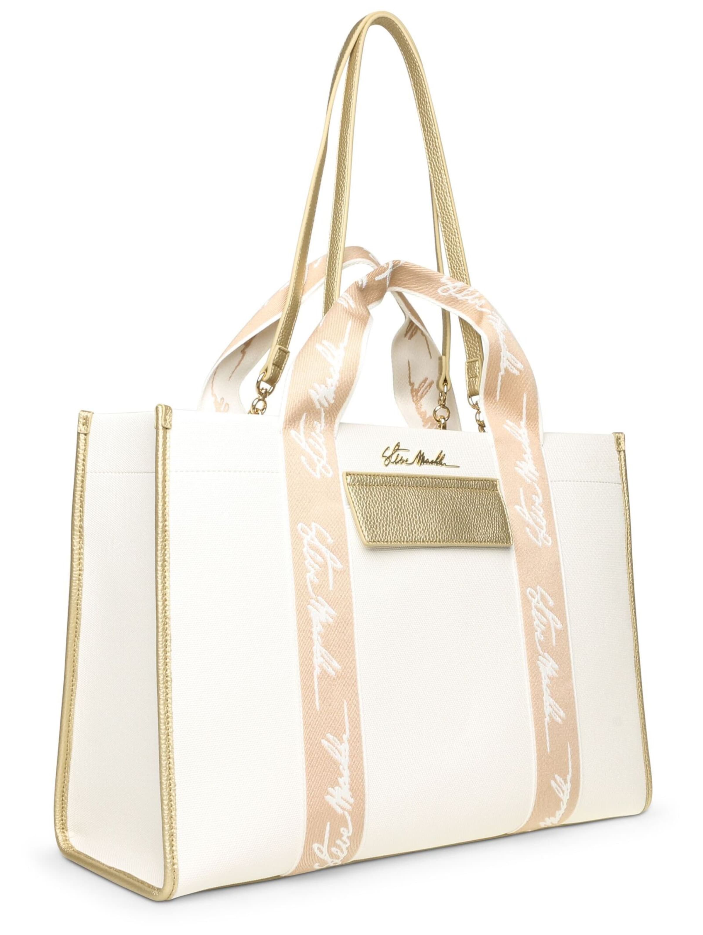 Borsa a mano di STEVE MADDEN in bianco