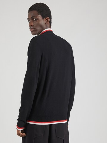 HUGO - Pullover 'Selo' em preto