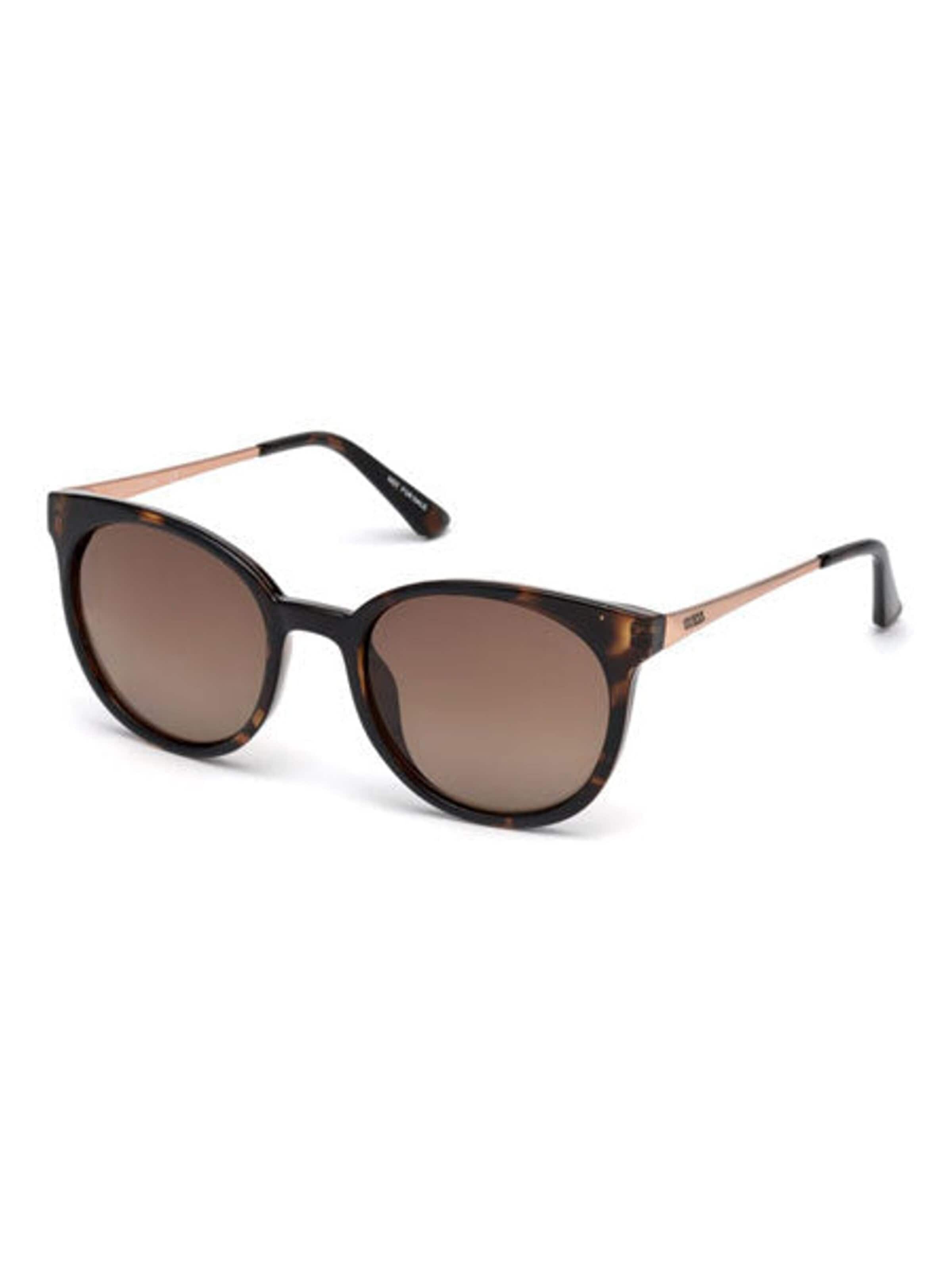 GUESS Sunglasses 'GU7503' in Brown: front