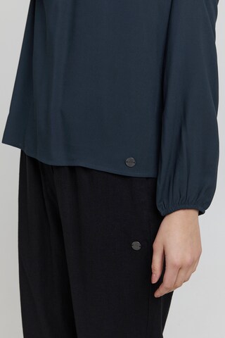 Oxmo Blouse 'Elvy' in Blauw