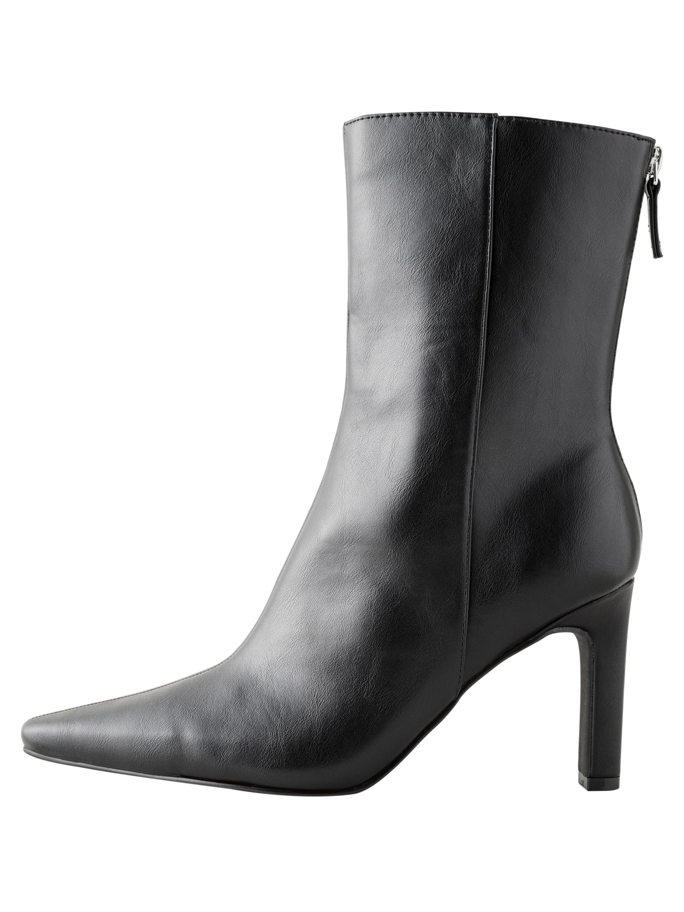 Next Botki w kolorze czarny: przód