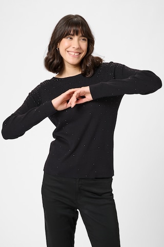 Kaffe Pullover 'KAMinna' in Schwarz: Vorderseite