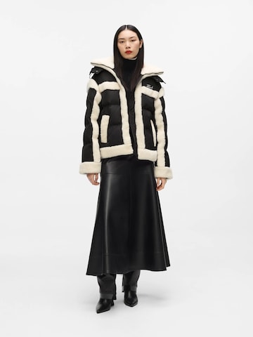 Karl Lagerfeld Zimná bunda - Čierna