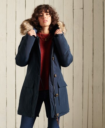 Superdry Parka 'Rookie' in Blau