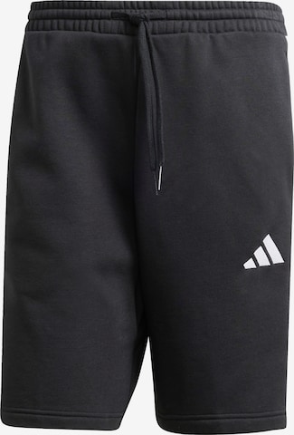 ADIDAS SPORTSWEAR Regular Urheiluhousut värissä musta: etupuoli