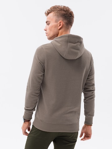 Ombre Sweatshirt 'B979' in Brown