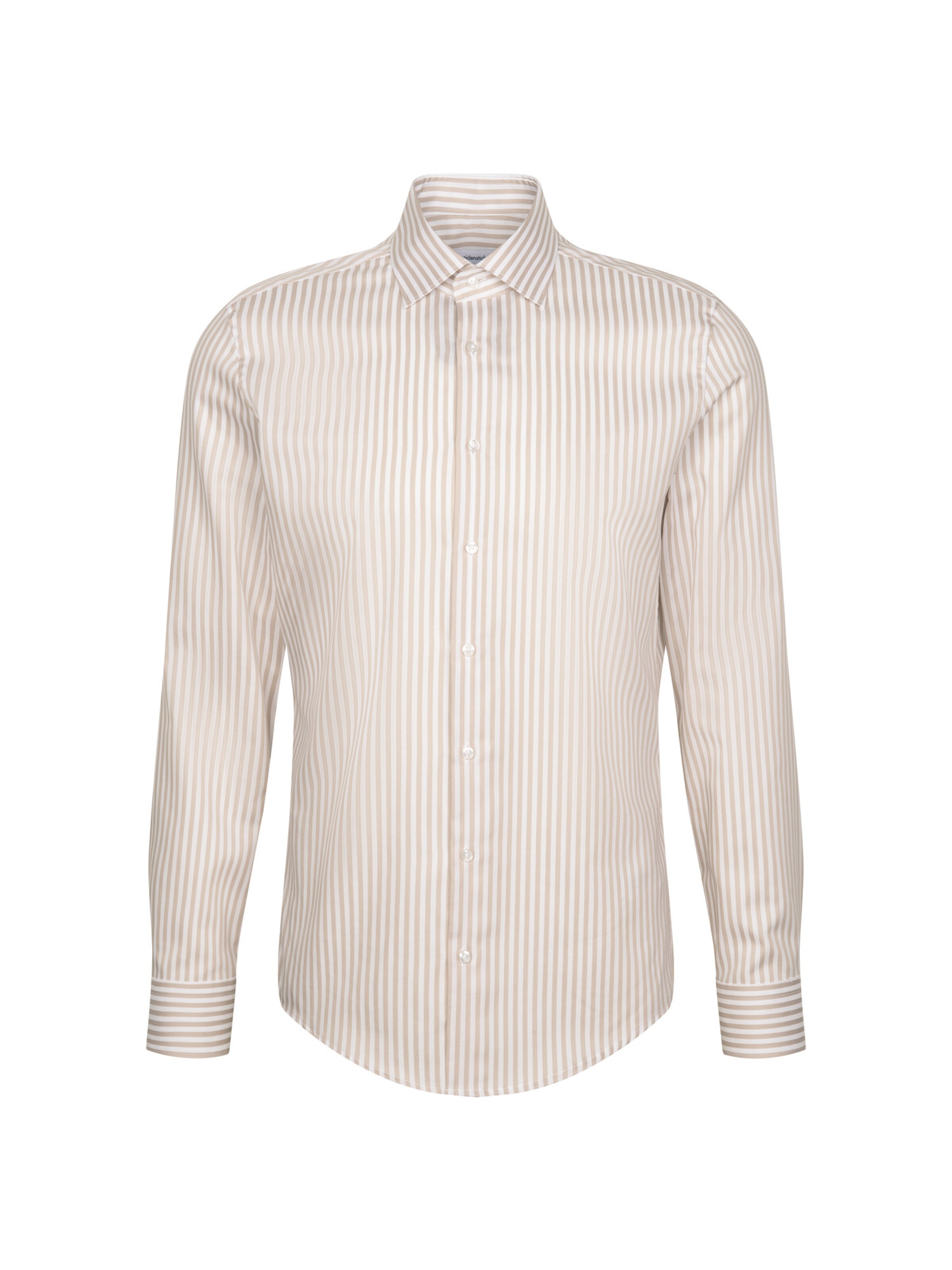 SEIDENSTICKER Hemd in Beige: Vorderseite