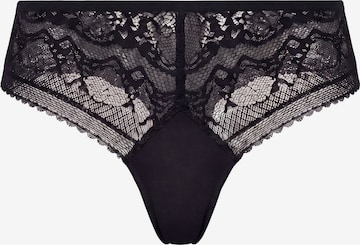 Calvin Klein String in Schwarz: Vorderseite