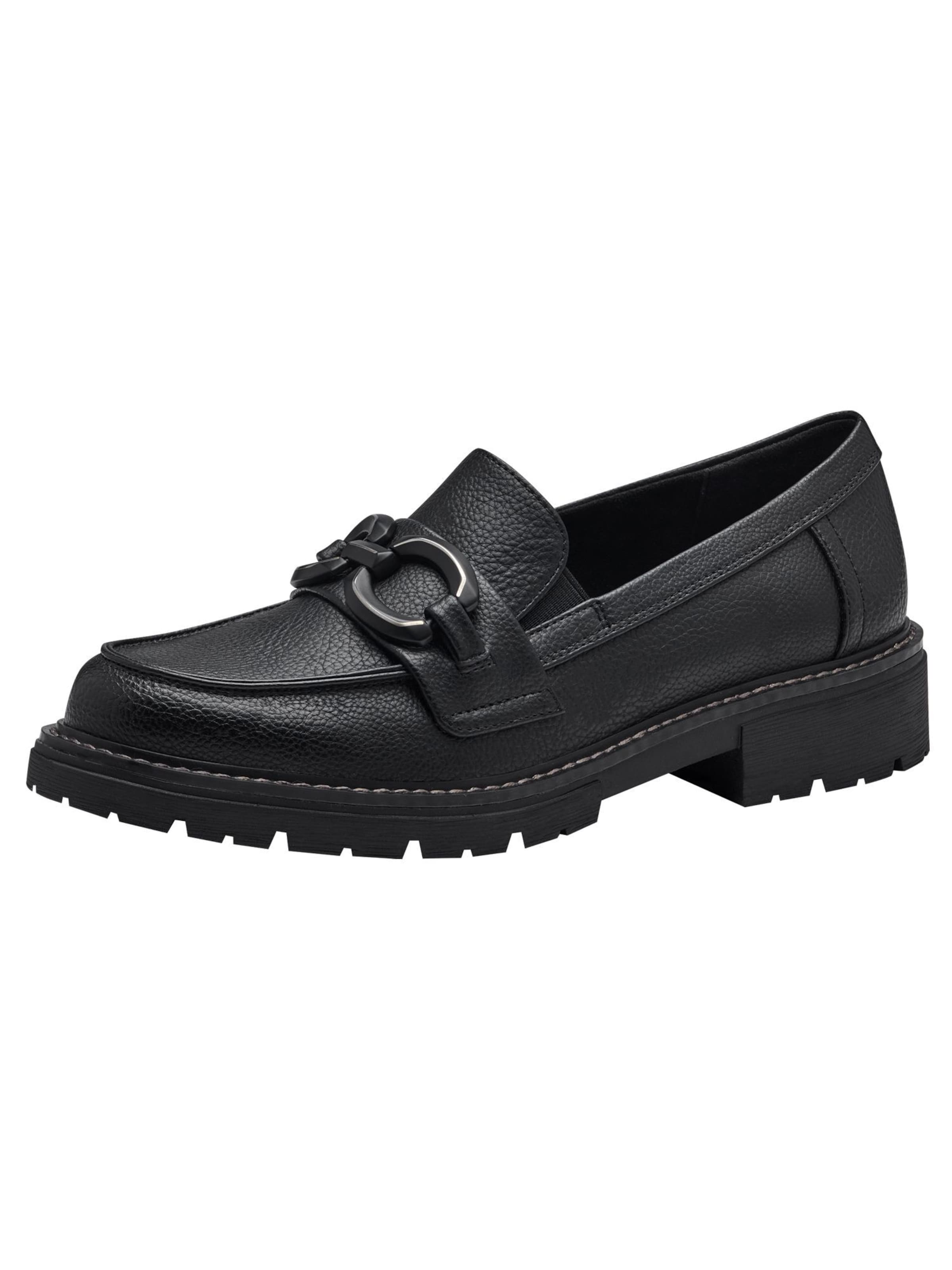JANA Slip-ons in Black: front