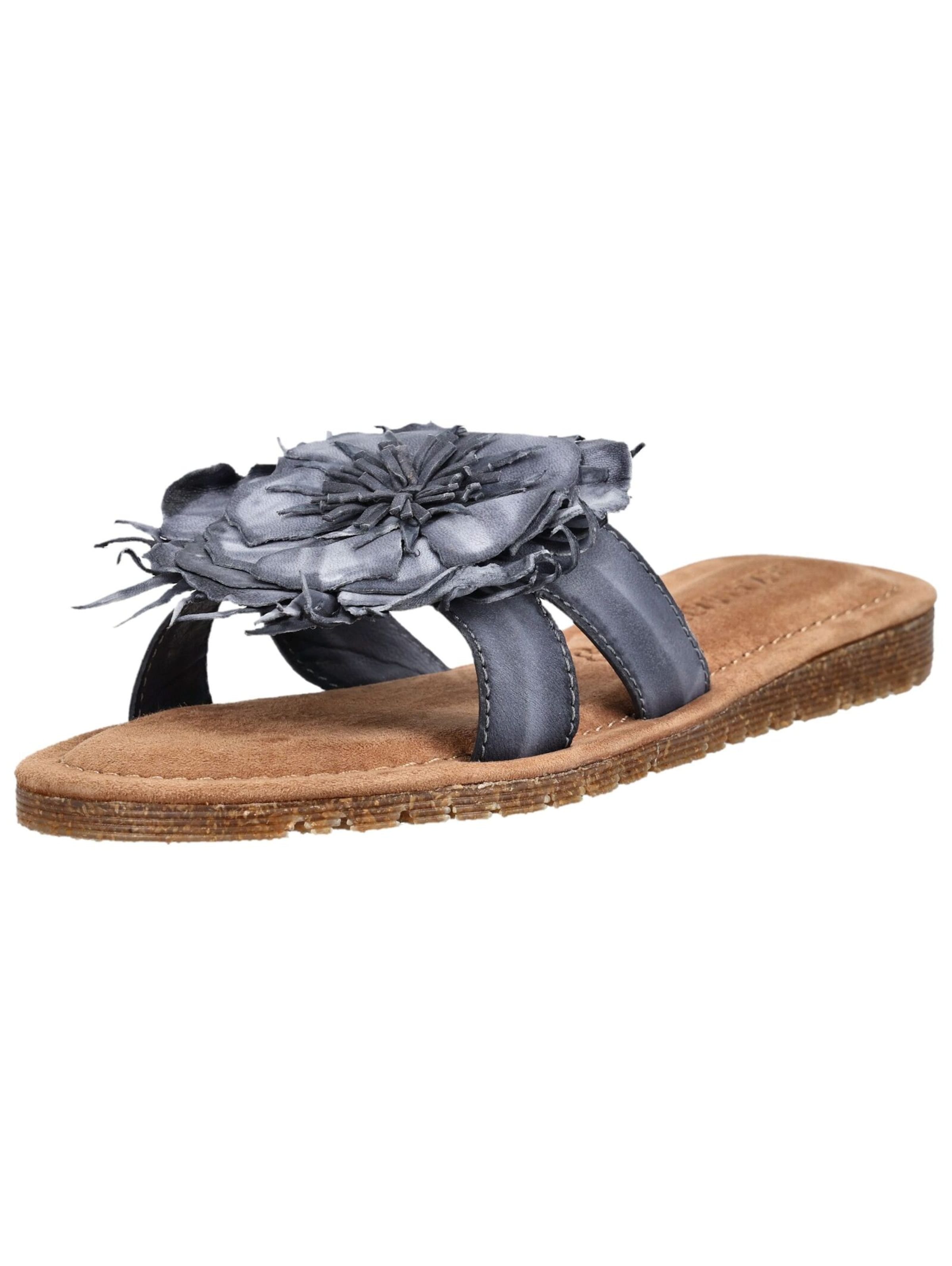 Zoccoletto di LAZAMANI in grigio: frontale