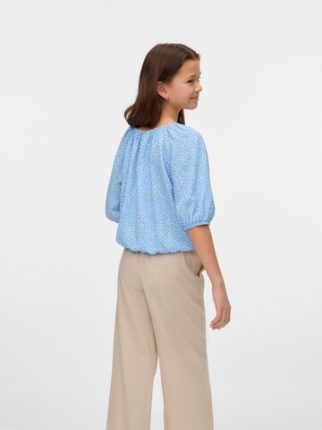 Vero Moda Girl Shirt 'VMHaya' in Blauw