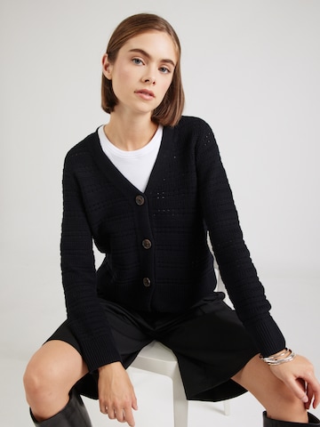 VERO MODA Kardigán 'VMCALLA' - fekete: elől