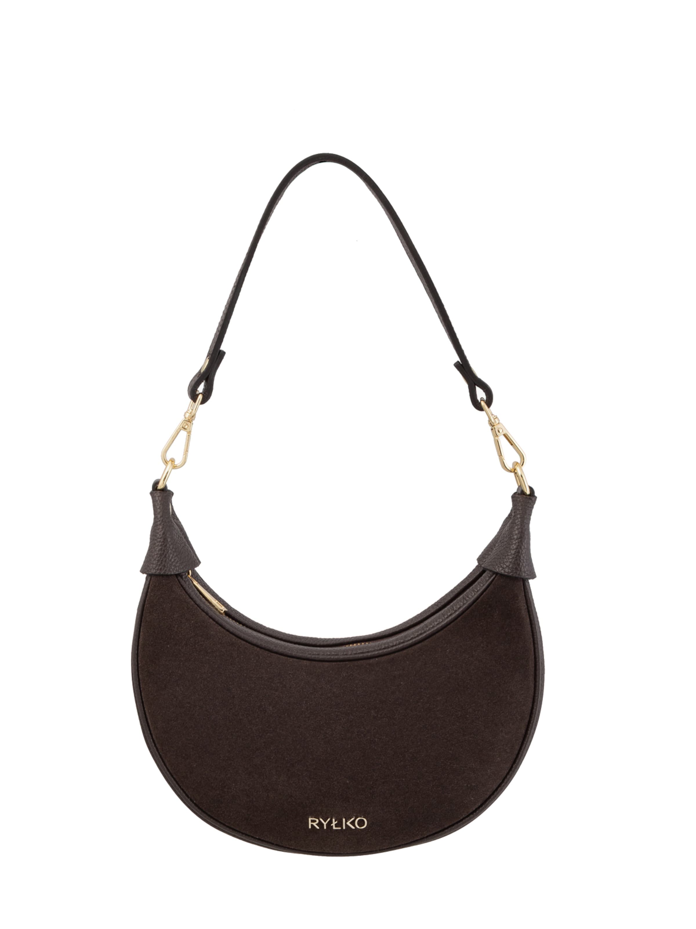 brūns RYŁKO Pleca soma: no priekšpuses