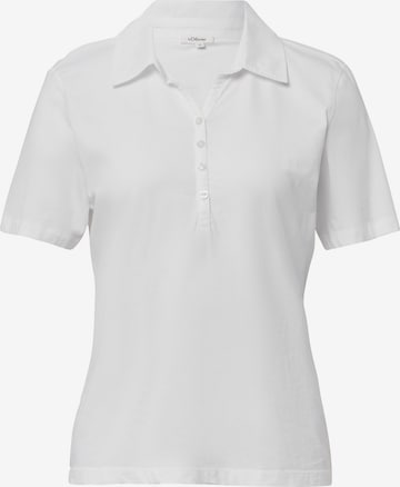T-shirt s.Oliver en blanc : devant