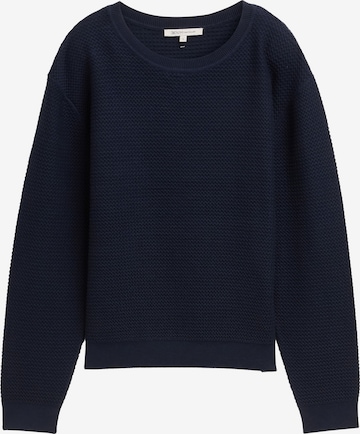 TOM TAILOR DENIMPulover - plava boja: prednji dio
