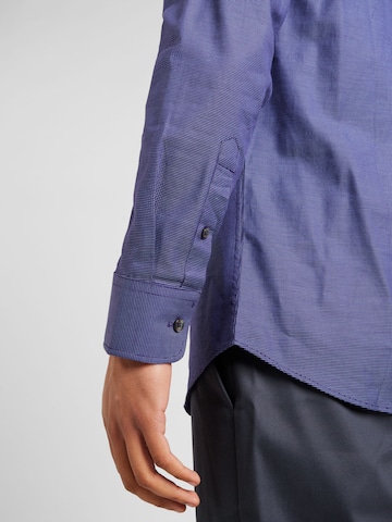 SELECTED HOMME Slim fit Button Up Shirt 'SOHO' in Blue