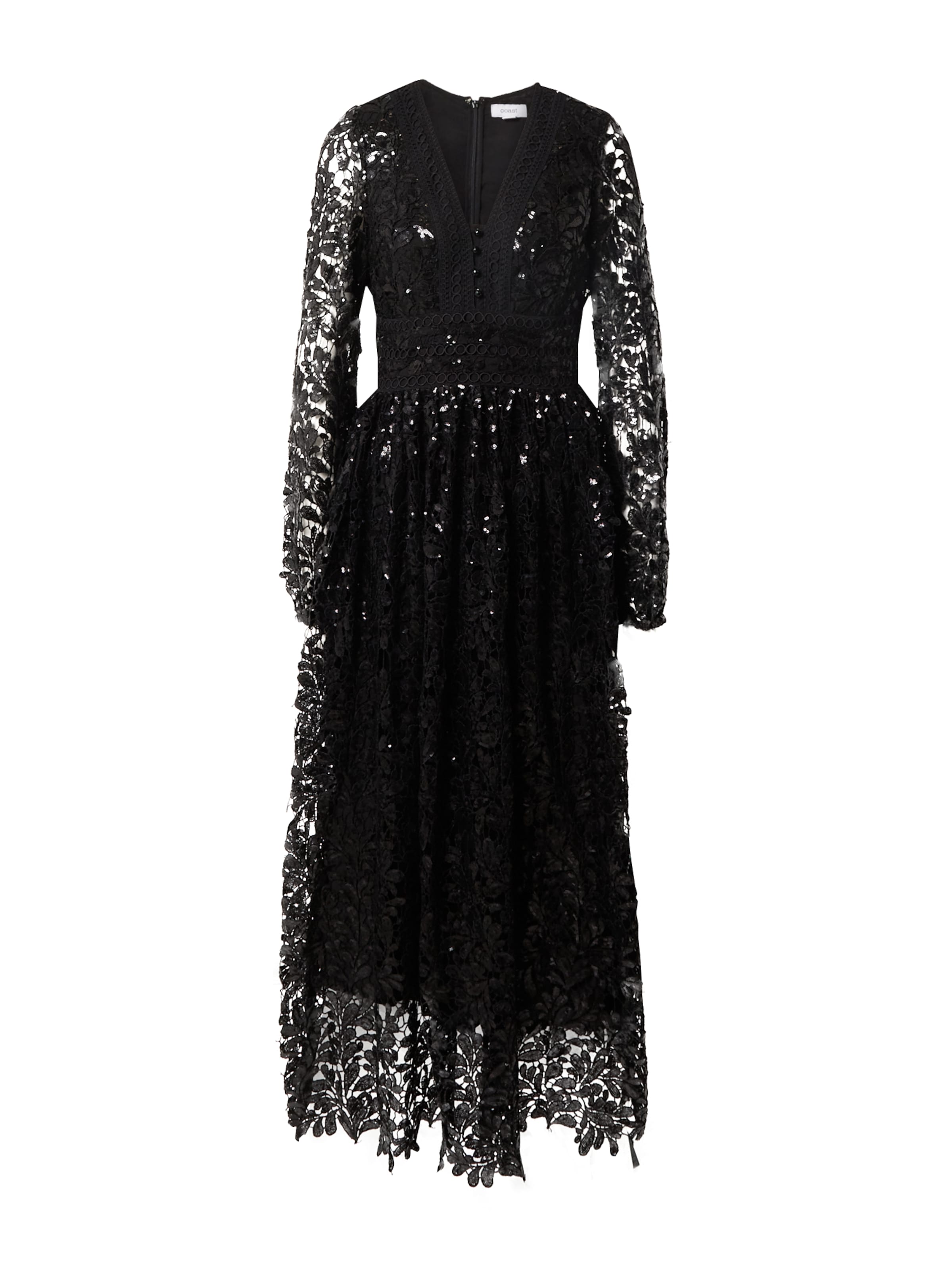 Coast Kleid in Schwarz: Vorderseite