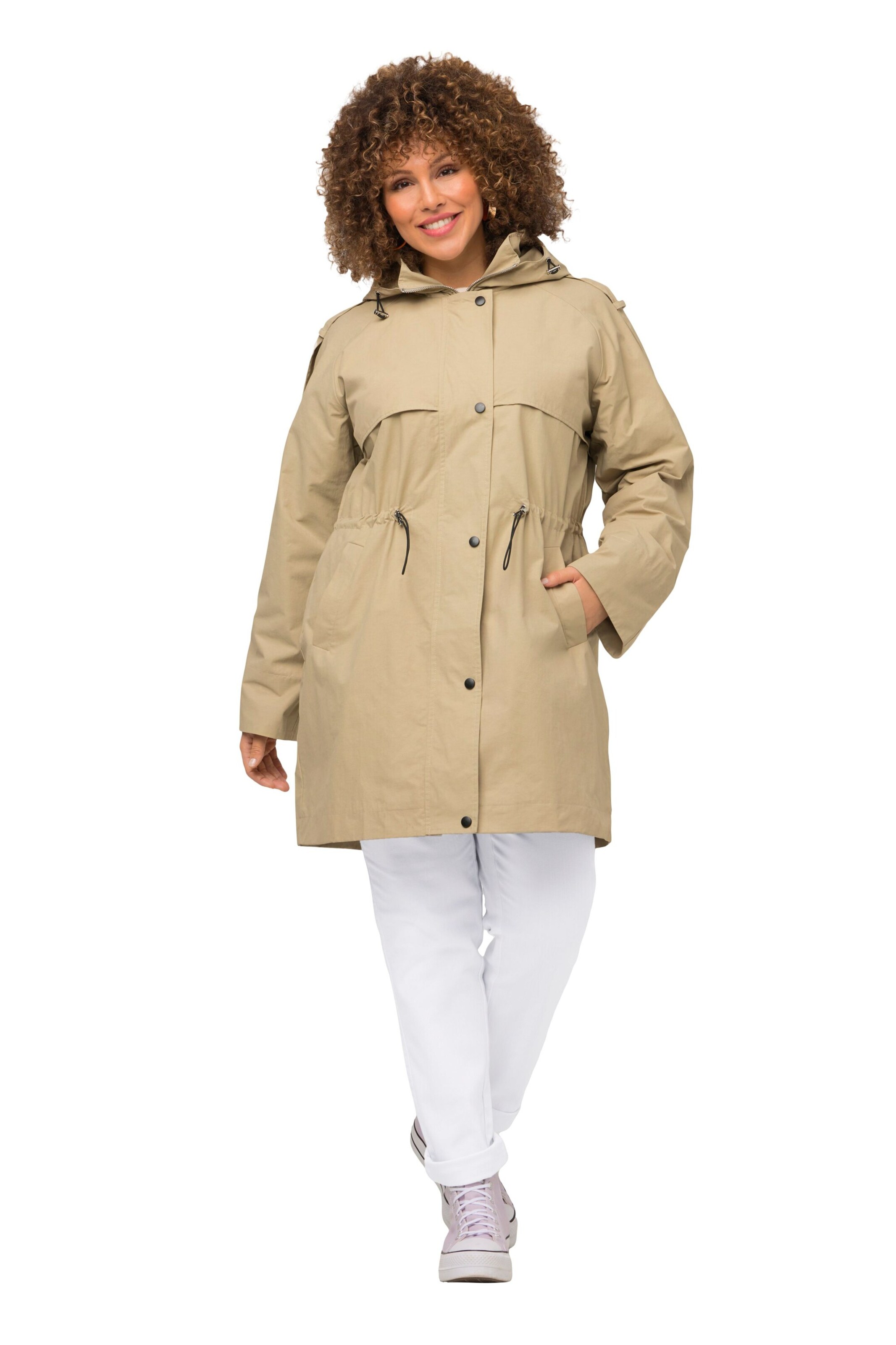 Ulla Popken Funktionsjacke in Beige