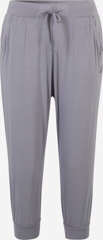 CURARE Yogawear Športne hlače | siva barva: sprednja stran