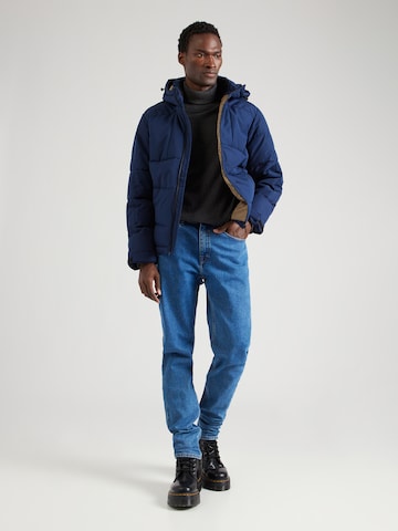 JACK & JONES Winter Jacket 'OTIS' in Blue