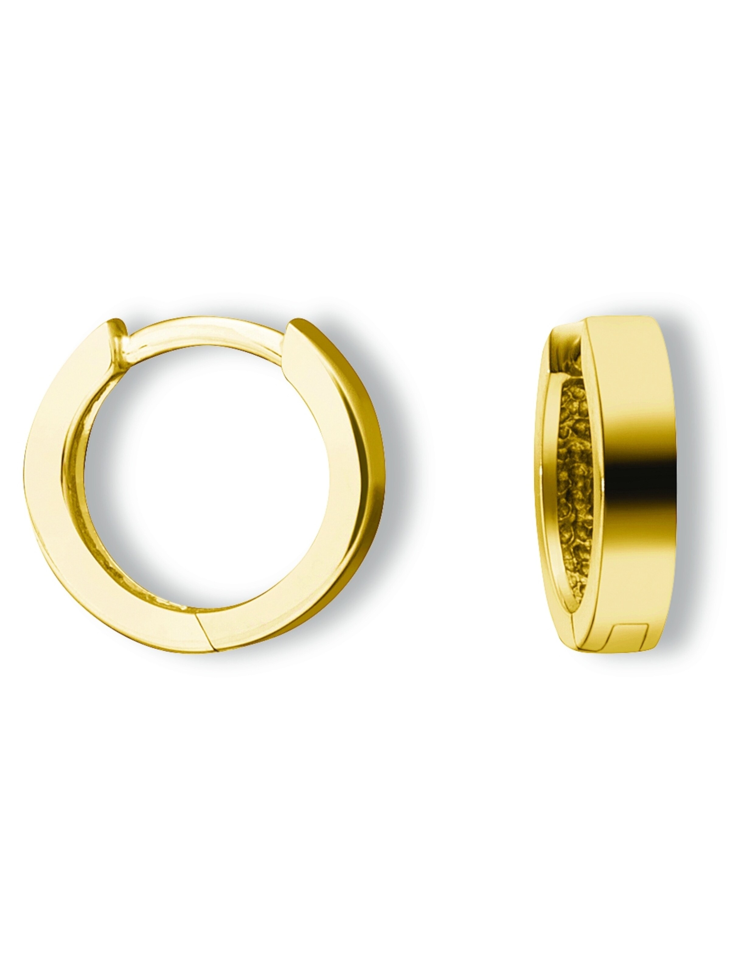 ONE ELEMENT Ohrringe in Gold: Vorderseite