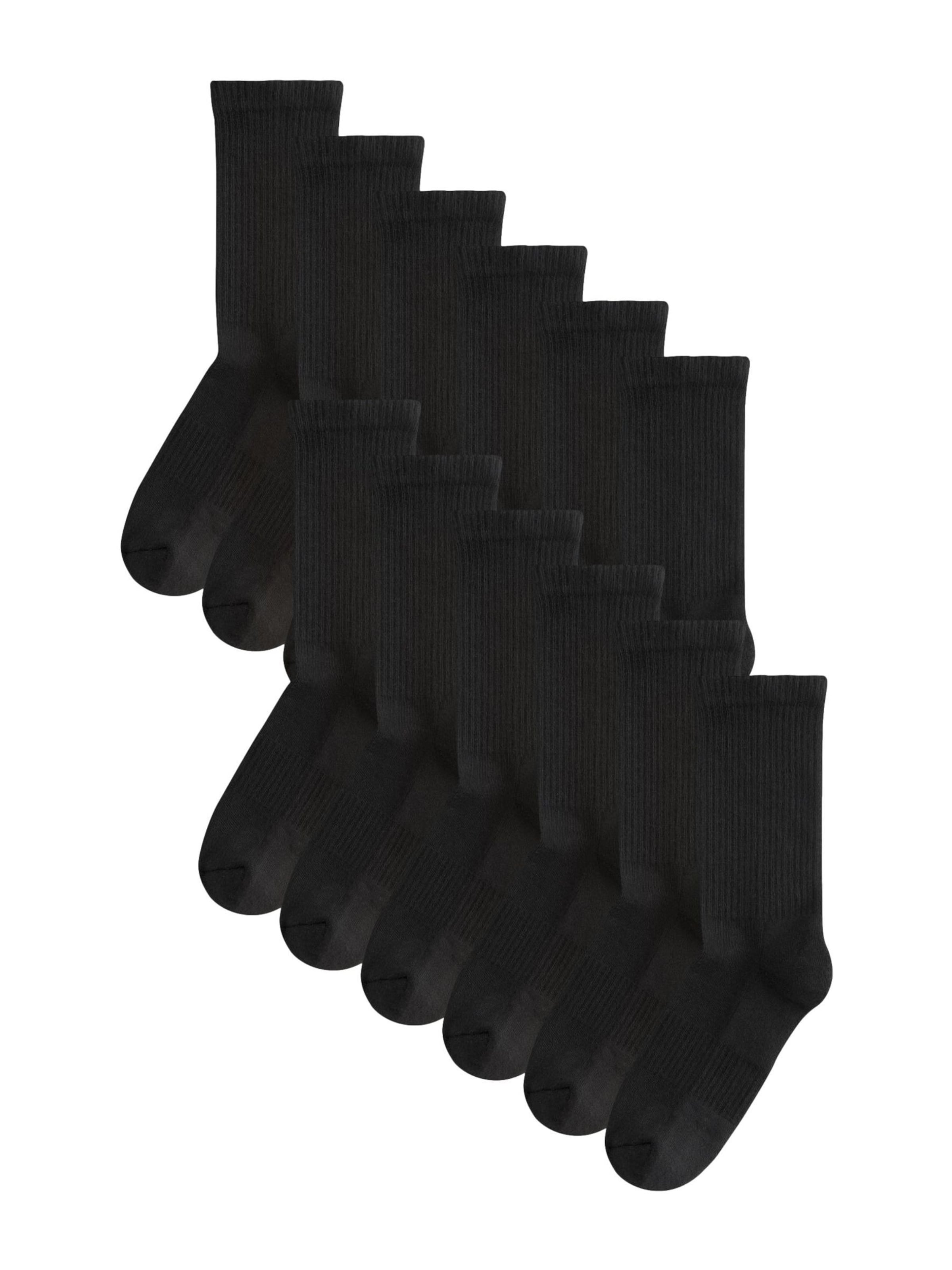 melns Next Zeķes: no priekšpuses