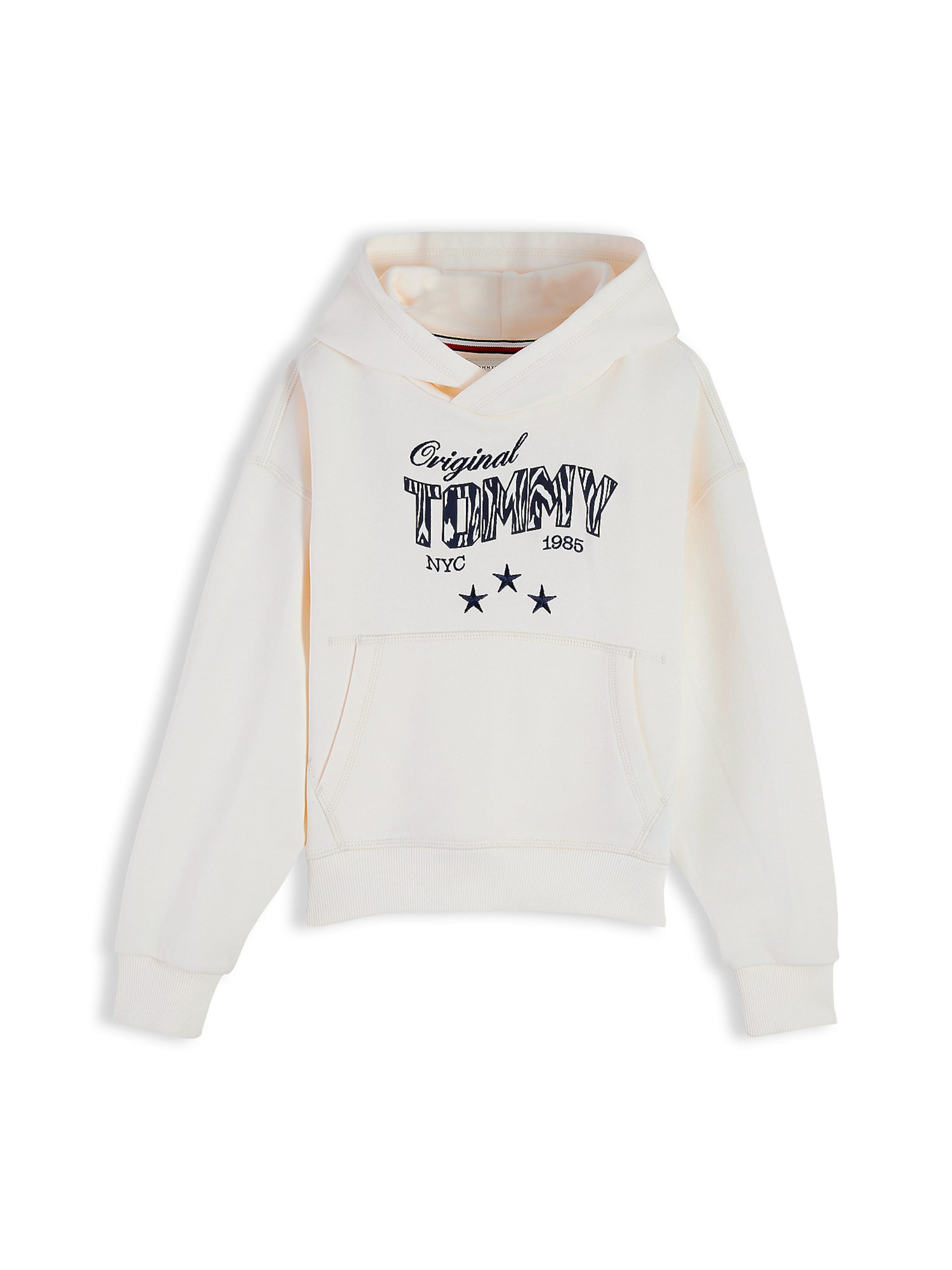 TOMMY HILFIGER Sweatshirt in Wit: voorkant