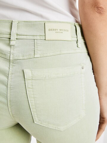 GERRY WEBER Slim fit Jeans 'Best4me' in Green