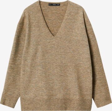 Pullover di MANGO in marrone: frontale