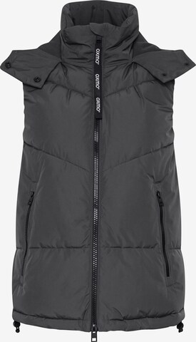 Oxmo Bodywarmer 'Juliette' in Grijs: voorkant