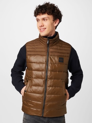 Gilet 'Odeno' di BOSS Orange in verde: frontale