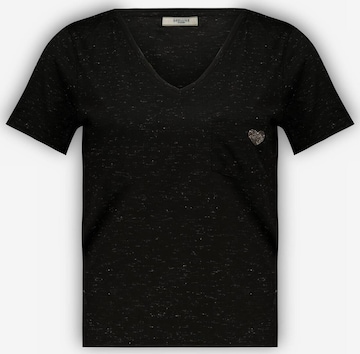 T-shirt 'Kellie' Deeluxe en noir : devant