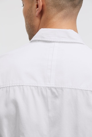CMPD Slim fit Button Up Shirt in White