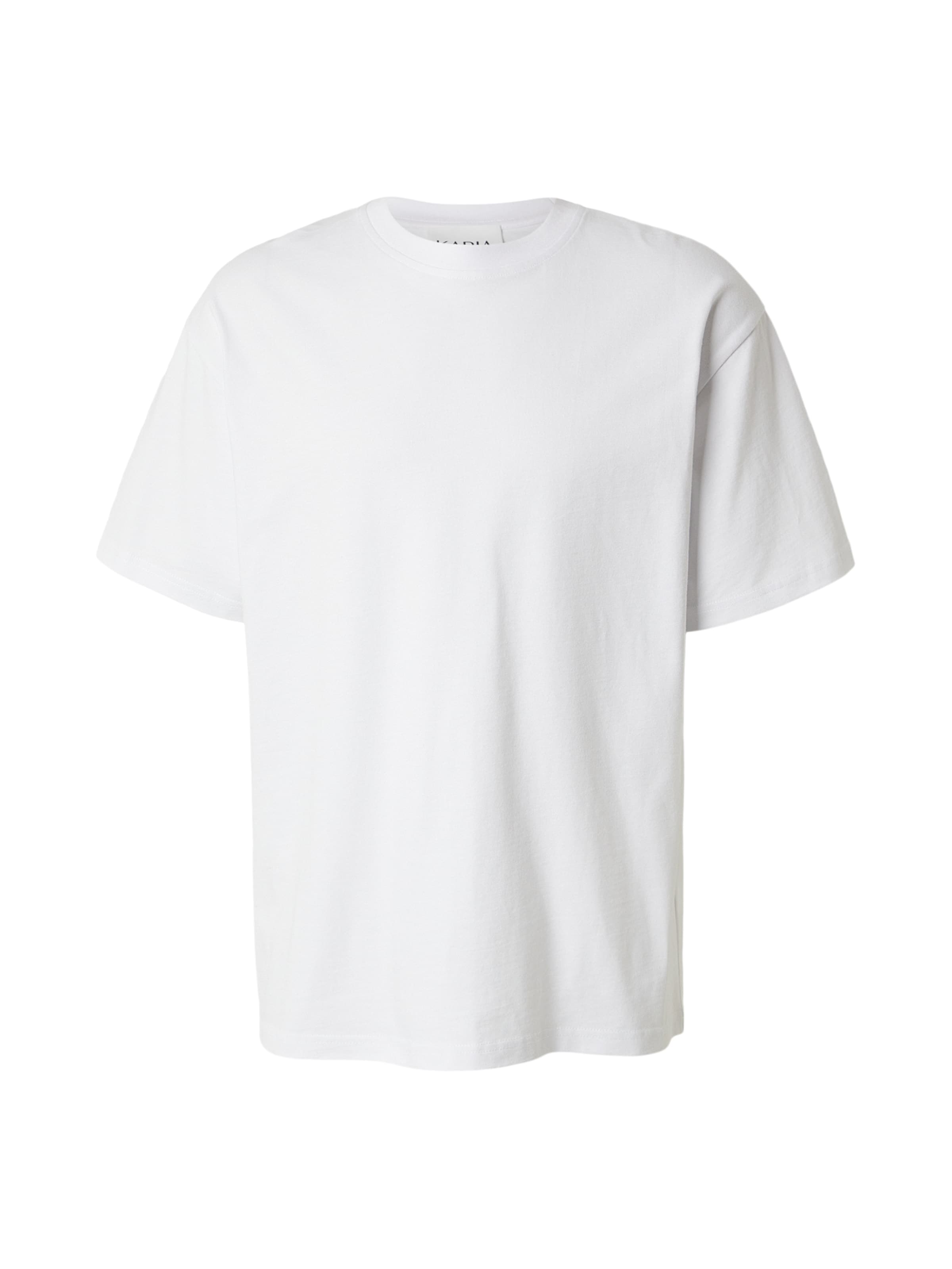 KARIA by Loris Karius Tričko - Biela: predná strana