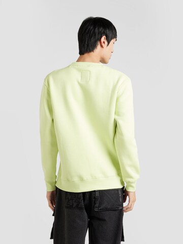ALPHA INDUSTRIES Tréning póló - zöld