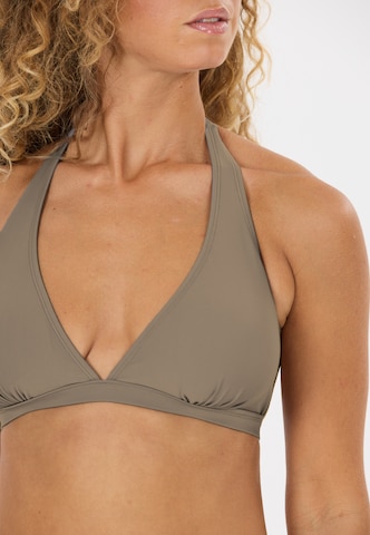 NOU Triangle Bikini top 'Estela' in Brown