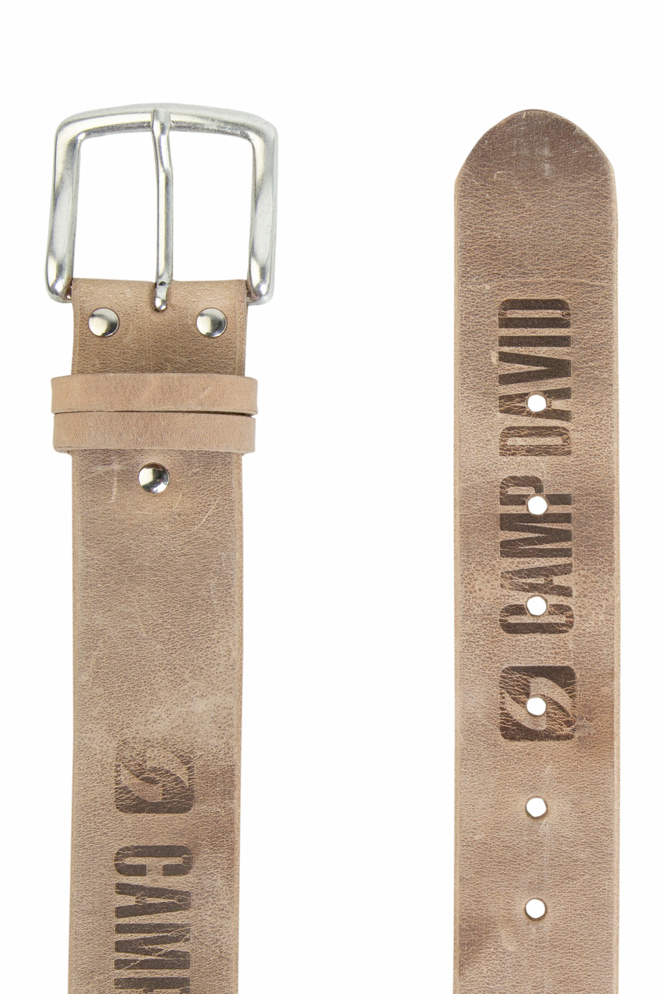 CAMP DAVID Belt in Beige