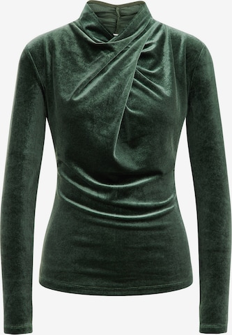 WE Fashion Shirt in Groen: voorkant