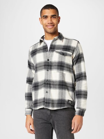 !Solid - Ajuste regular Camisa en gris: frente