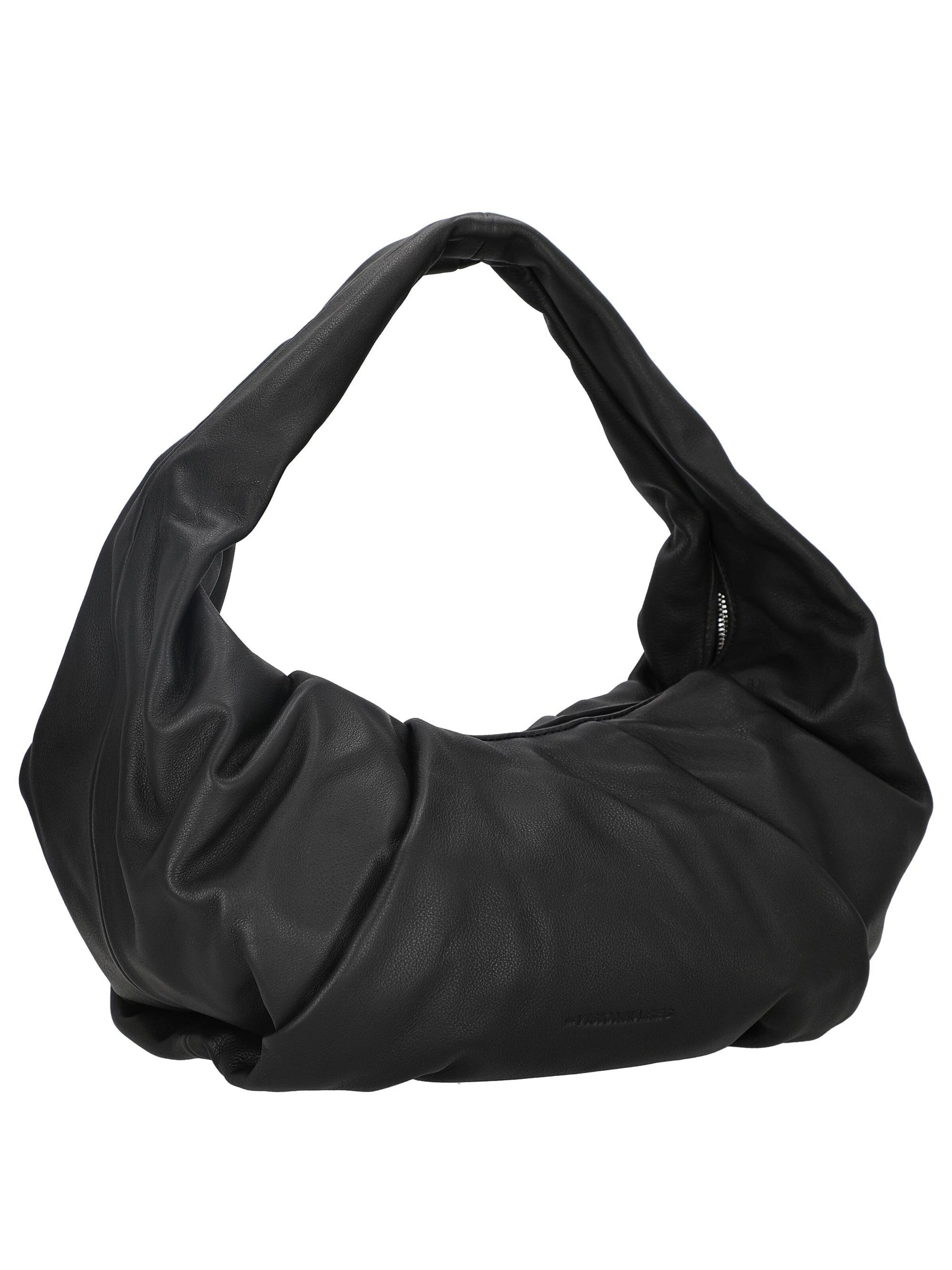 Les Visionnaires Handbag 'Greta Essential Soft Grainy' in Black