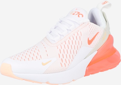 Nike Sportswear Sneakers laag 'Air Max 270' in de kleur Taupe / Lichtgeel / Zalm roze / Wit, Productweergave
