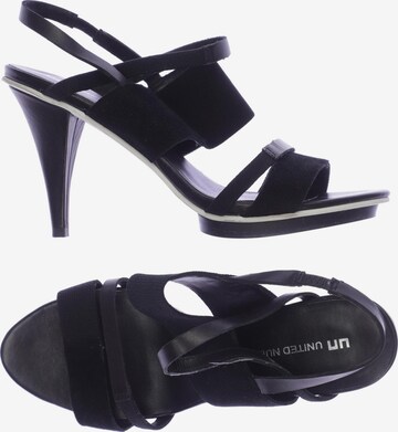 UNITED NUDE Sandals & High-Heeled Sandals in 40 in Black: front